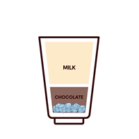 آیس میلک چاکلت