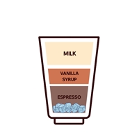 آیس لاته وانیل